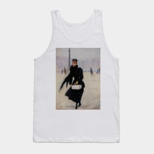 Parisian Woman on the Place de la Concorde by Jean Beraud Tank Top